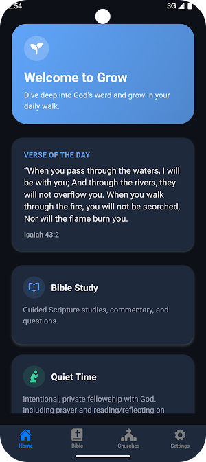 Grow: Bible App Screenshot 0