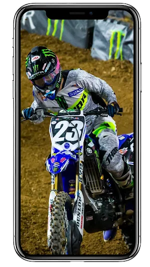 Motocross Enduro Racing Wallpaper Screenshot 3