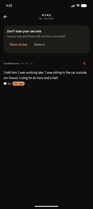 Secret: Anonymous Confessions Screenshot 3