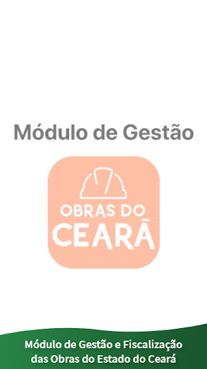 Obras do Ceará - Gestão Screenshot 0