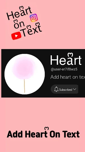 Heart On Text screenshot 1