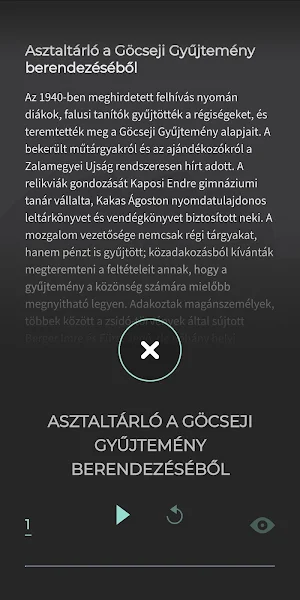 Elődeink élete - Audioguide Screenshot 1