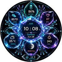 Crystal Bloom Luxury WatchFace