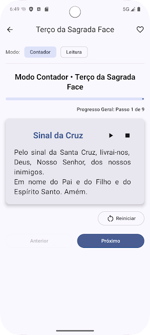 Terço da Sagrada Face Screenshot 1