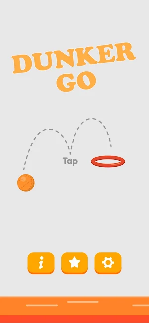 Dunker Go - Basketball Game Screenshot 0