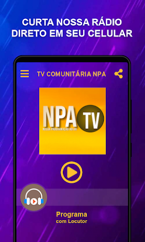 TV COMUNITÁRIA NPA Screenshot 0