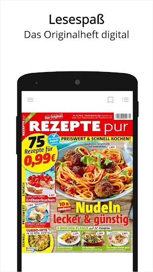 REZEPTE pur ePaper — Schnell & lecker kochen Screenshot 0