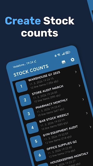 Stock Count: Barcode Counter Screenshot 0