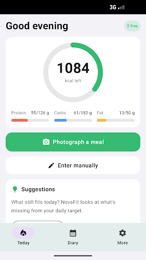 NovaFit: Calorie Scanner Screenshot 1