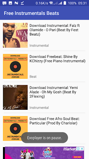 Free Beats & Instrumentals - Spodam Screenshot 0