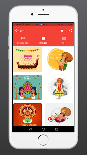 Onam Greetings Screenshot 2