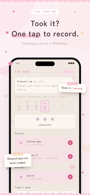 Pill Reminder: Cute Dose Alarm Screenshot 1