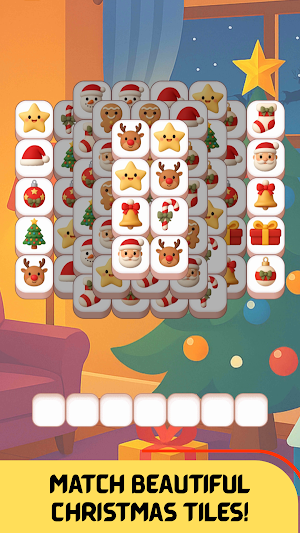 Christmas Mahjong Tile Match Screenshot 0