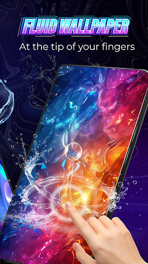 Fluid 4D - Relaxing Simulation Screenshot 1