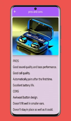 M10 Tws Earbuds guide Screenshot 1