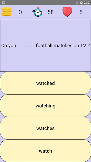 أسئلة يلا نتعلم انجليزي الأول الإعدادي ترم أول Screenshot 1