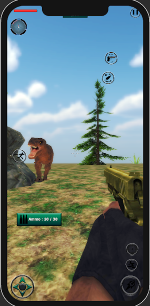 Reptile Hunter: Dino Strike Screenshot 0