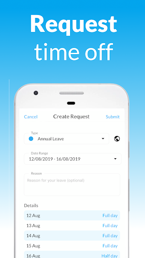 Leave Dates - Leave and Absence Planner Screenshot 0