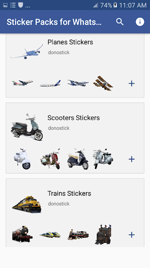 Vehicle Stickers for WhatsApp - WAStickerApps Pack Screenshot 2