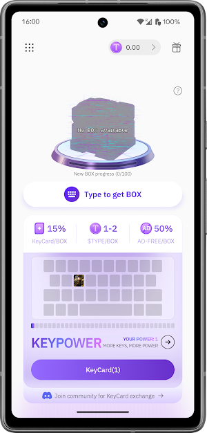 TypeX BongoCat Keyboard Screenshot 1