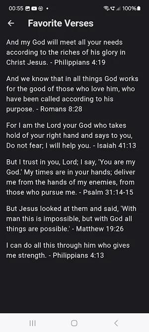 Motivational Bible Verses Screenshot 2