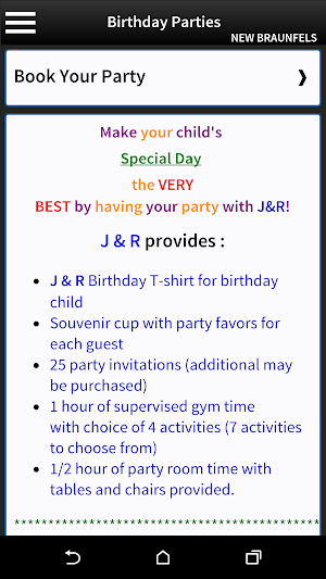 J&R Gymnastics Screenshot 3