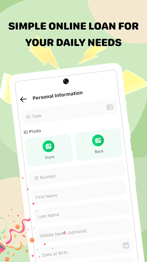 Perazap: Simple Online Loans Screenshot 1