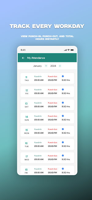 AttendEas Screenshot 1