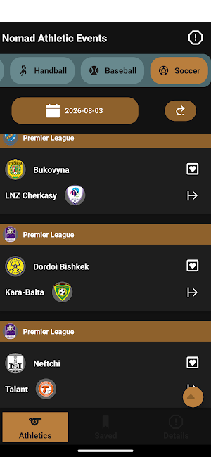 Hollywood App Sports. Screenshot 3