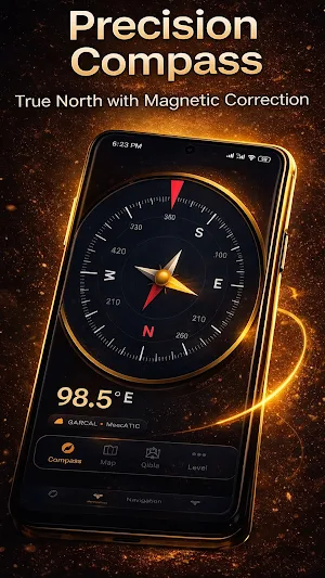 Digital Compass : Qibla Finder Screenshot 2