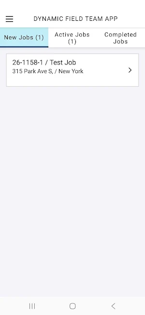 Dynamic Field App Screenshot 1