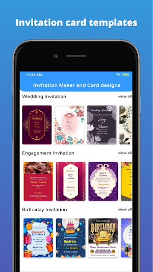 Invitation Card Maker Screenshot 0