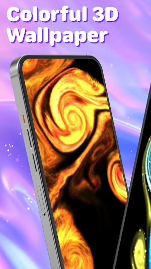 Magic Fluid 3D Live Wallpaper Screenshot 0