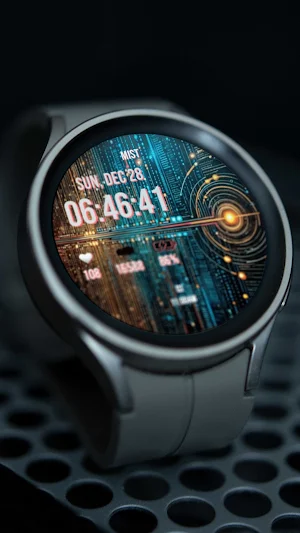 A072 Quantum Design Watch Face Screenshot 3