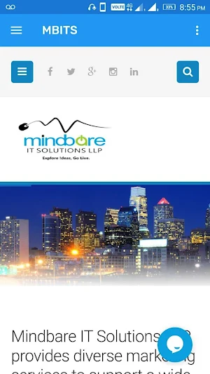 Mindbare IT Solutions LLP | Website Development Screenshot 0