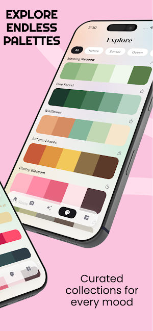 Palettely : Color Palettes Screenshot 1