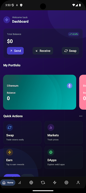 Nura Wallet Screenshot 1