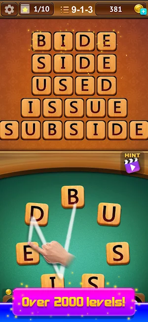 Word Puzzle Game fun Challenge Screenshot 1