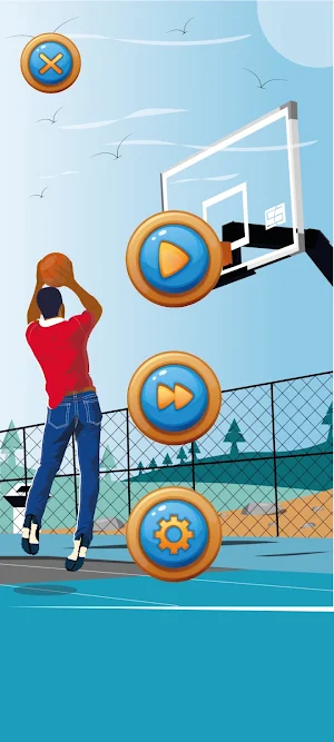 Basketbol Oyunu Hoop Master 3D Screenshot 3