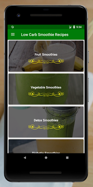 Low Carb Smoothies: Healthy Smoothie Recipes Free Screenshot 1