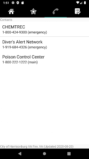 City of Harrisonburg VA Fire Screenshot 2