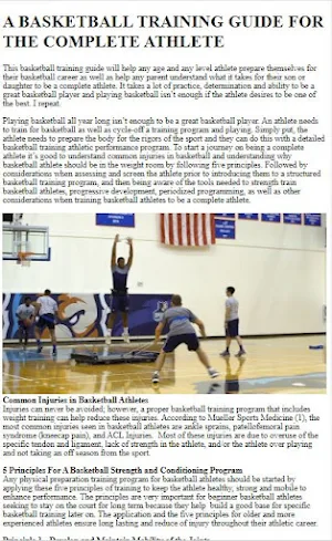 How to Do Basketball Training Screenshot 2