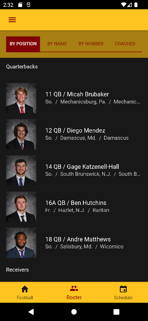 Salisbury University Athletics Screenshot 2