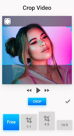 Crop Video Editor -  Video cut Screenshot 2