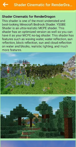 Fantastic Shaders Mod for MCPE Screenshot 2