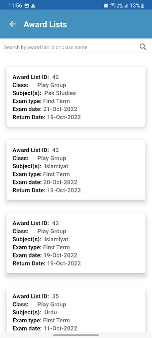 Edubase Teachers Screenshot 2