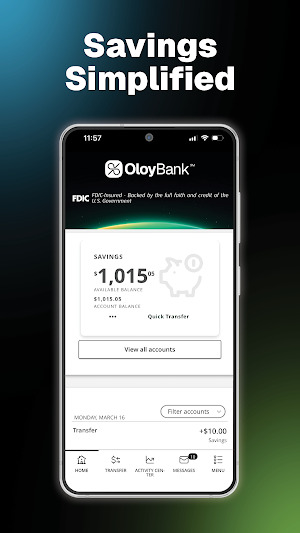 Oloy Bank Mobile App Screenshot 3