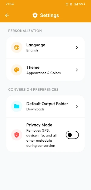 Convertly: File Converter Screenshot 2
