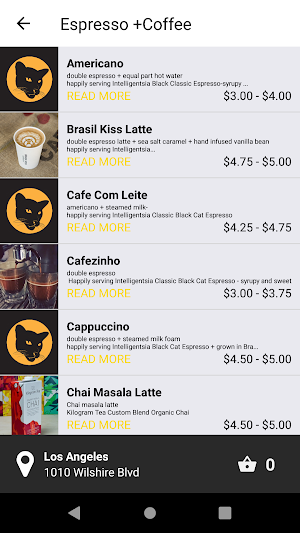 Brasil Kiss Coffeebar Screenshot 2