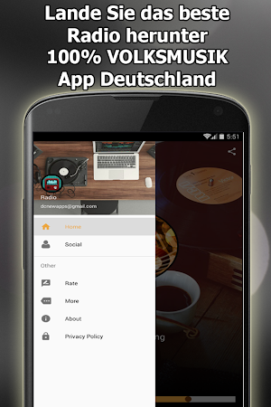 Radio 100% VOLKSMUSIK Online K Screenshot 2